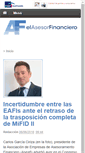 Mobile Screenshot of elasesorfinanciero.com